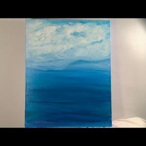 “Cloud-water” Oil painting Z. Goetsch original